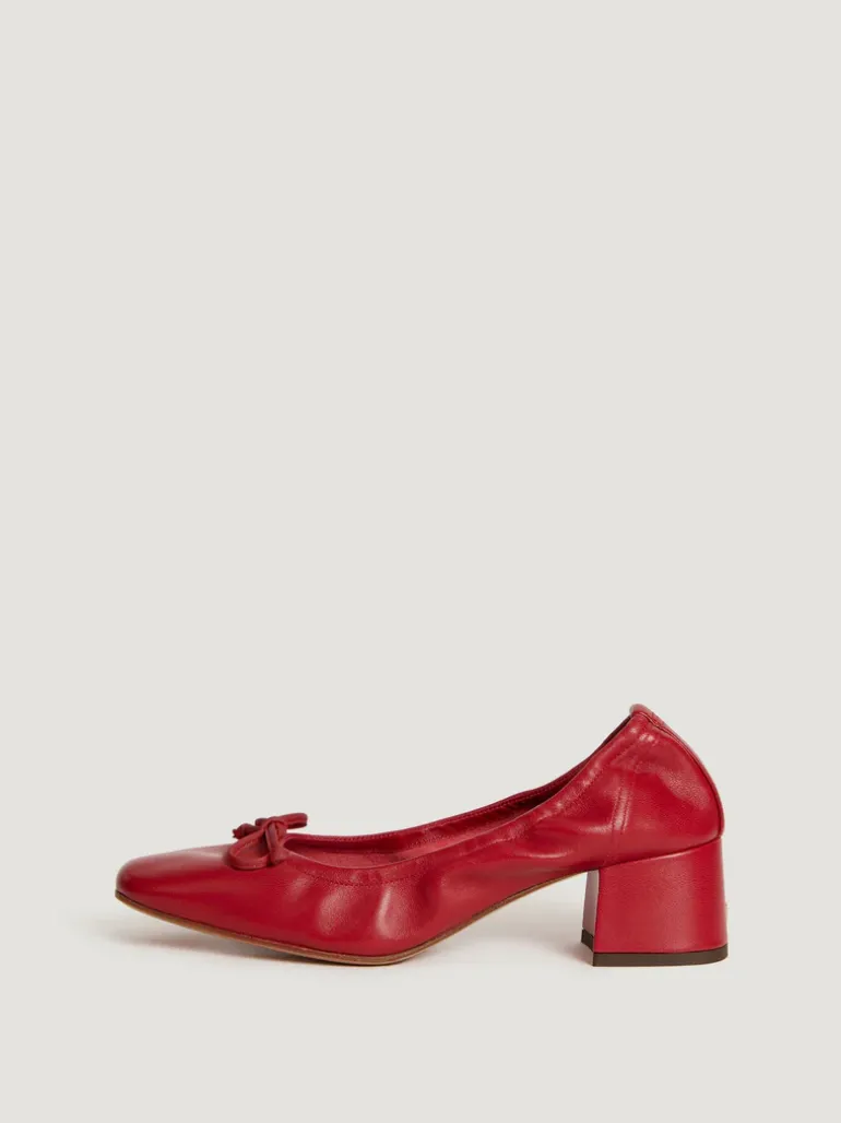 Souliers>Rouje Ballerines NICOISE CuirRouge