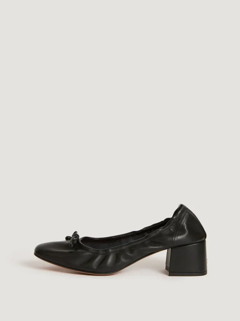 Souliers>Rouje Ballerines NICOISE CuirNoir