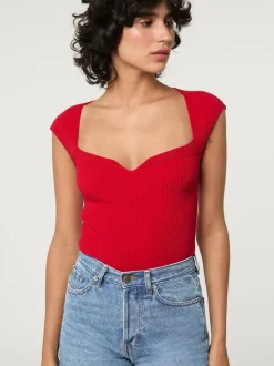 Tops|Mailles>Rouje Body LIDY UniRouge
