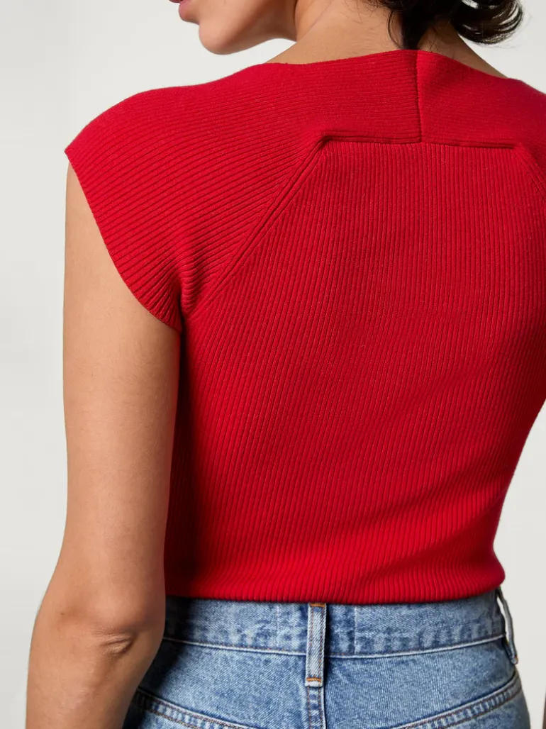 Tops|Mailles>Rouje Body LIDY UniRouge