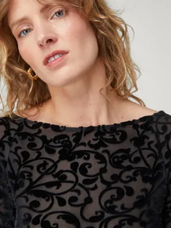 Tops|Bodys>Rouje Body TREVOR VeloursNoir