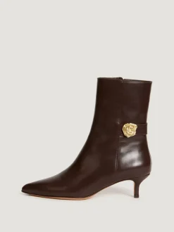 Souliers>Rouje Bottines CHICA CuirChocolat