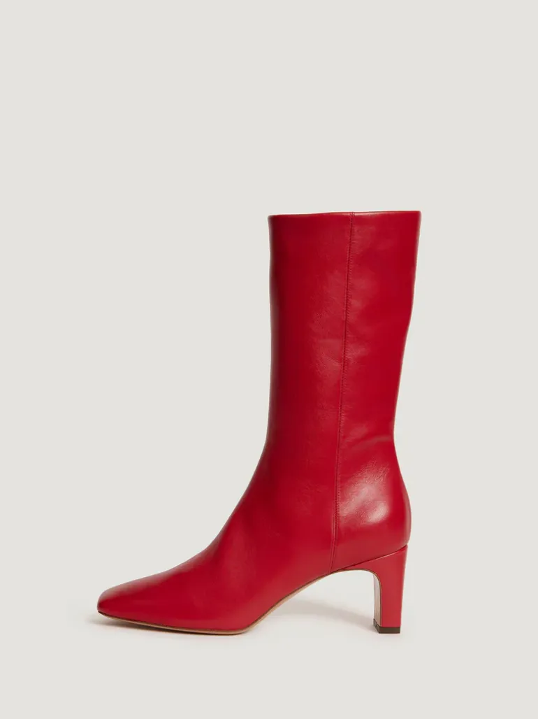 Souliers>Rouje Bottines ELSA CuirRouge