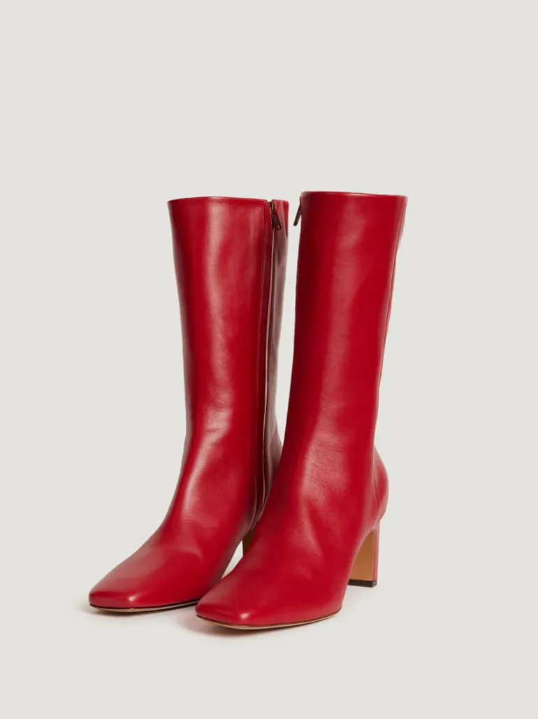 Souliers>Rouje Bottines ELSA CuirRouge