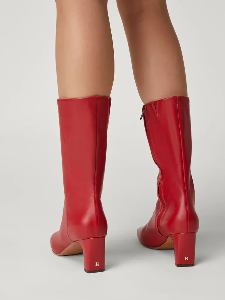 Souliers>Rouje Bottines ELSA CuirRouge