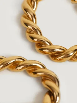 Bijoux>Rouje Boucles d'oreilles AUDREY DoréVieilli