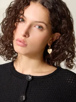 Bijoux>Rouje Boucles d'oreilles EMILIE UniDoréVieilli
