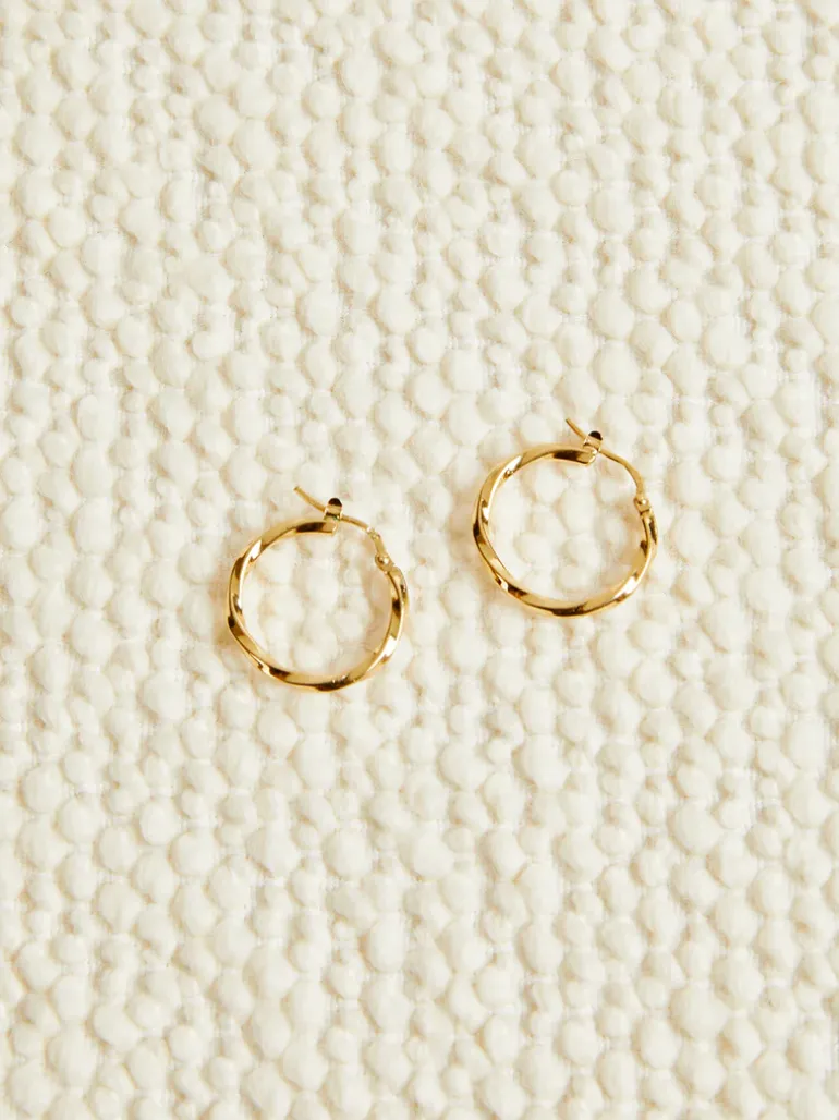 Bijoux>Rouje Boucles d'oreilles ORNELLA UniDoréVieilli