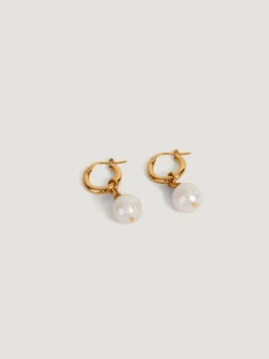 Bijoux>Rouje Boucles d'oreilles PERLA DoréVieilli