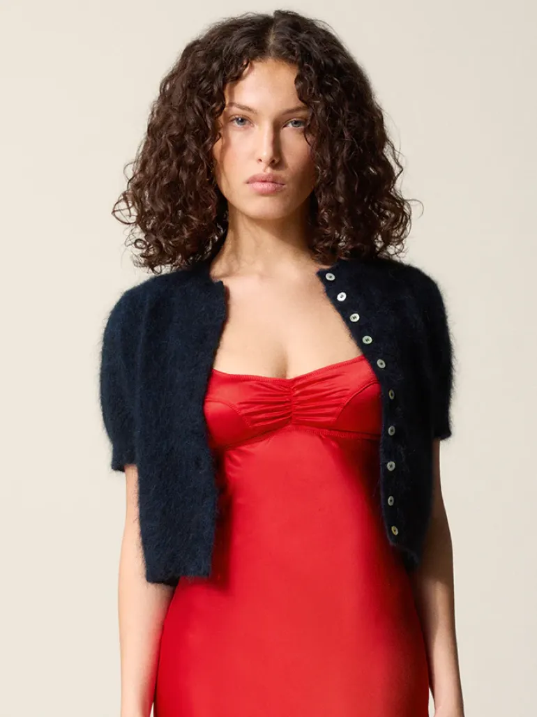 Mailles>Rouje Cardigan ABELINA UniMarine
