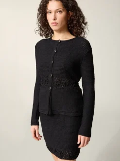 Mailles>Rouje Cardigan ANGELIA UniNoir