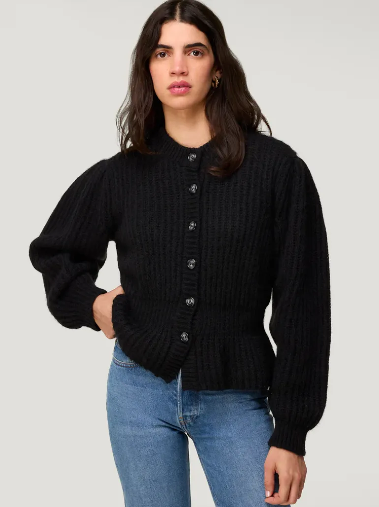 Mailles>Rouje Cardigan LISIA UniNoir