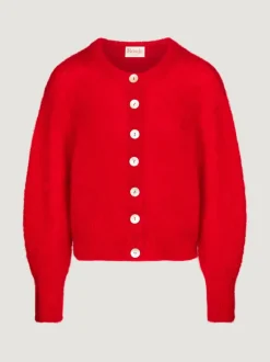 Mailles>Rouje Cardigan MAINA UniRouge