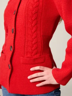 Mailles>Rouje Cardigan SAM UniRouge