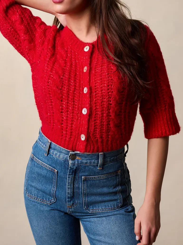 Mailles>Rouje Cardigan YVETTE