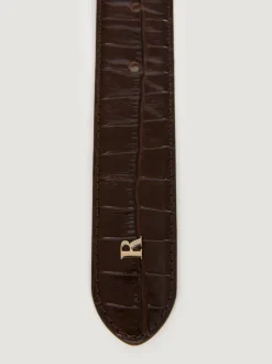Ceintures>Rouje Ceinture COOPER CrocoChocolat