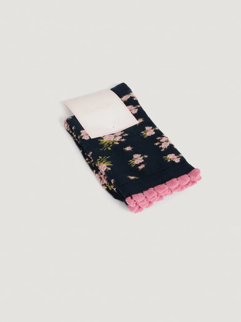 Lifestyle>Rouje Chaussettes BETSY BouquetHiverMarine