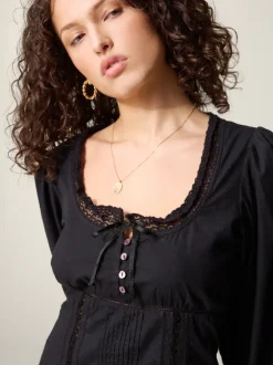 Tops>Rouje Chemise ANNETTE UniNoir