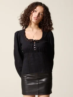 Tops>Rouje Chemise ANNETTE UniNoir