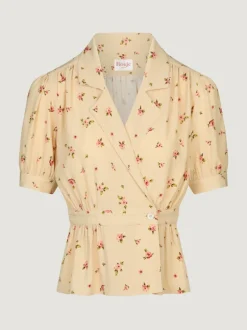 Tops>Rouje Chemise DALIA RosesPaille