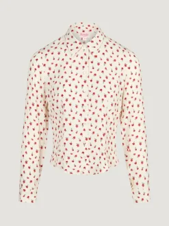 Tops>Rouje Chemise PALMYRA FLEURETTESAUVAGEECRU