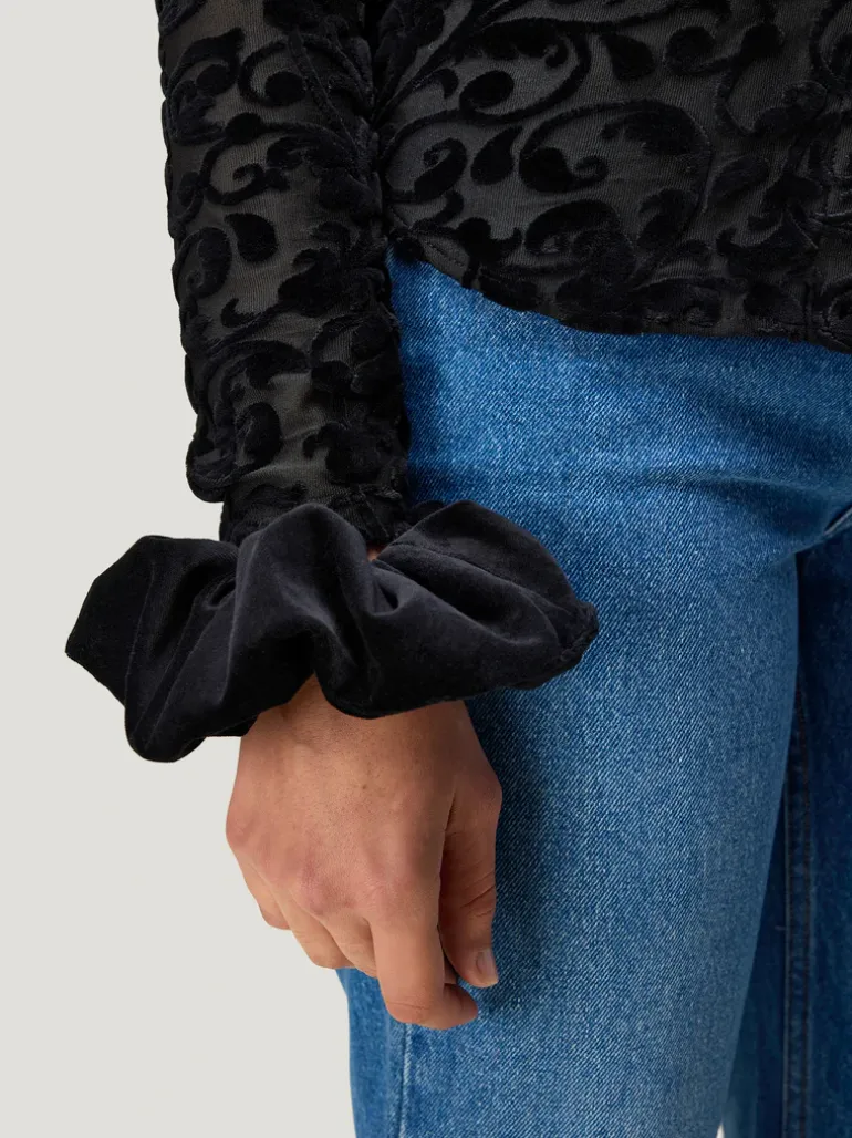 Lifestyle|Accessoires>Rouje Chouchou LOULOU VeloursNoir