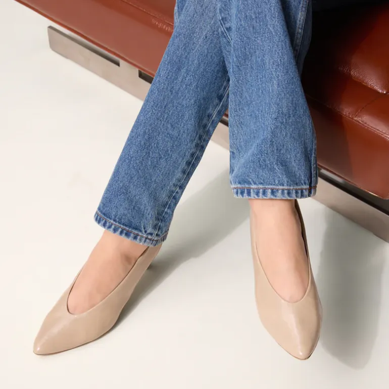 Souliers>Rouje Escarpins BIMBA VernisBeige
