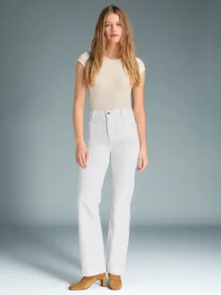 Denim|Jeans Évasés>Rouje Jean BELLEVILLE UniBlanc