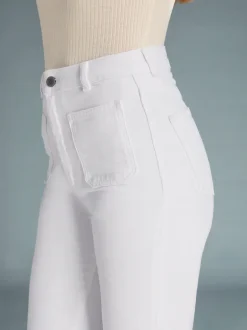 Denim|Jeans Évasés>Rouje Jean BELLEVILLE UniBlanc