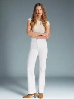 Denim|Jeans Évasés>Rouje Jean BELLEVILLE UniBlanc