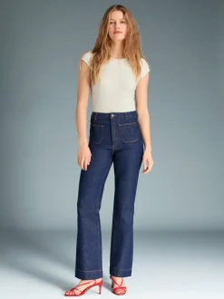 Denim|Jeans Évasés>Rouje Jean BELLEVILLE UNIBRUT