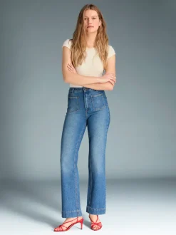 Denim|Jeans Évasés>Rouje Jean BELLEVILLE