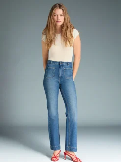 Denim|Jeans Évasés>Rouje Jean BELLEVILLE
