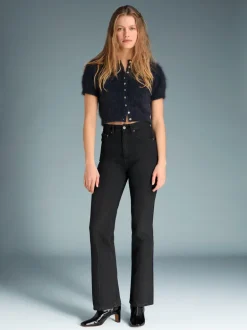 Denim|Jeans Évasés>Rouje Jean MADELEINE Unisblackstonesimple