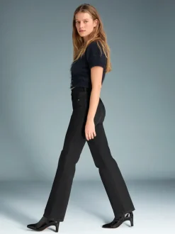 Denim|Jeans Évasés>Rouje Jean MADELEINE Unisblackstonesimple