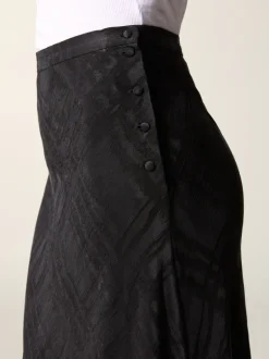 Jupes>Rouje Jupe FLORINE BlackJacquard