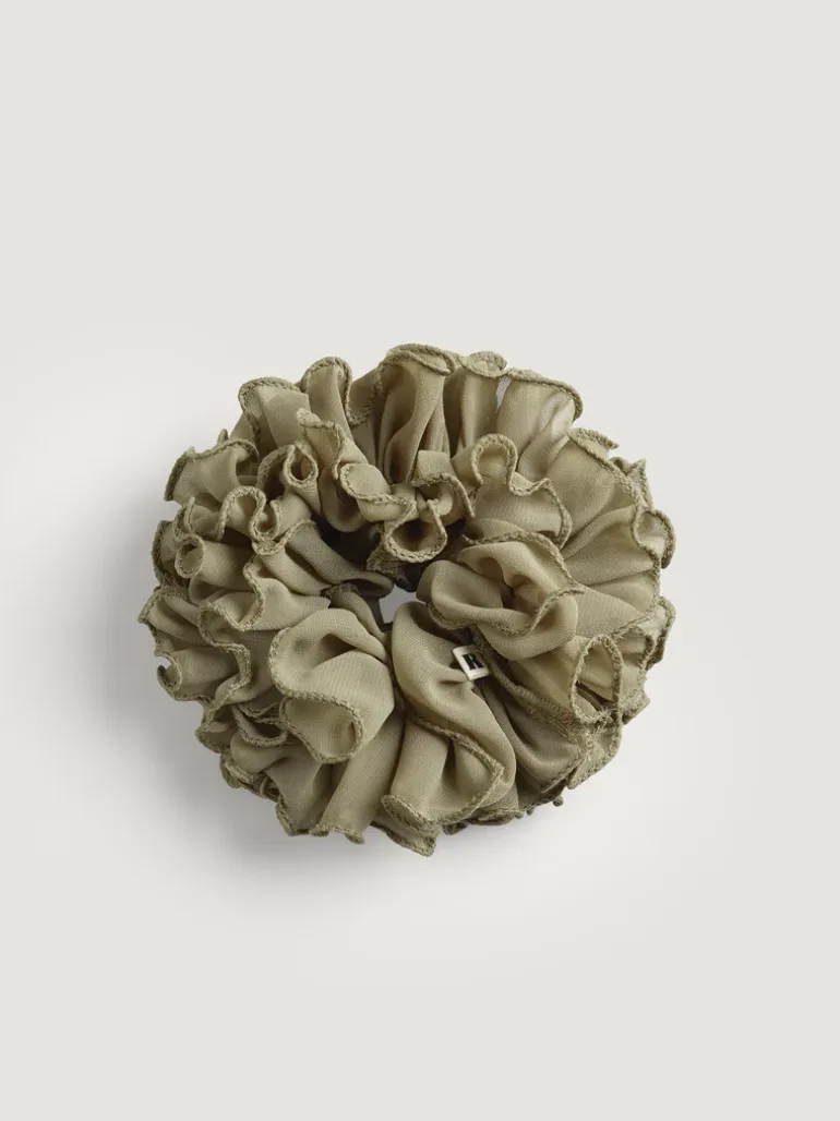 Lifestyle|Accessoires>Rouje MAFALDA scrunchie Kaki