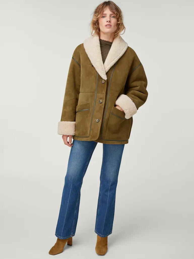 Manteaux & Vestes>Rouje Manteau FERDINAND UniKaki