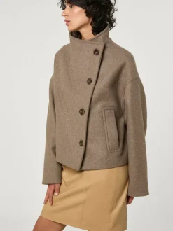 Manteaux & Vestes>Rouje Manteau GEDEON UniTaupe