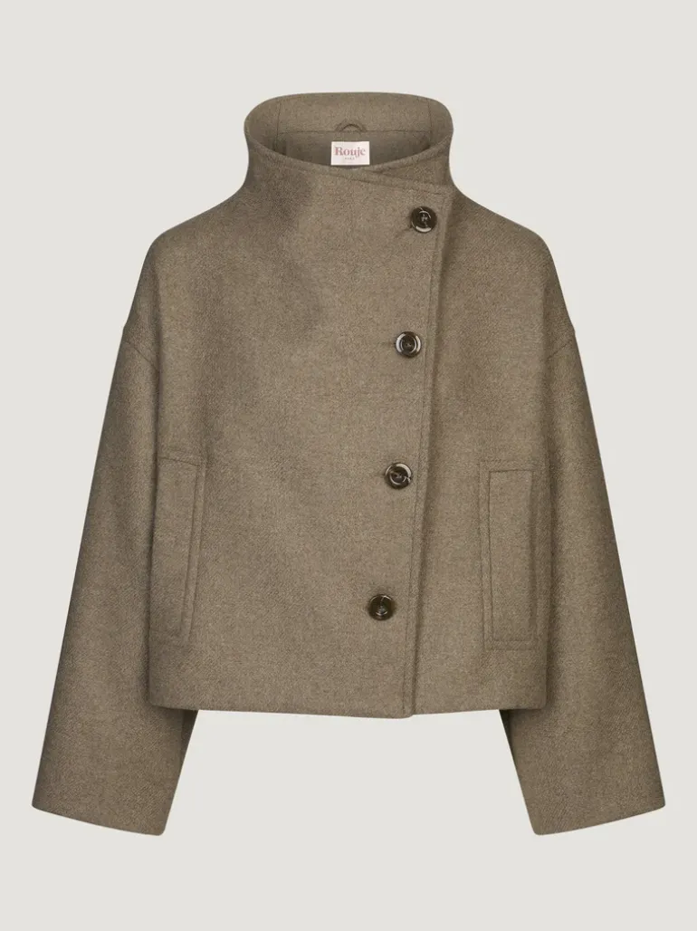 Manteaux & Vestes>Rouje Manteau GEDEON UniTaupe