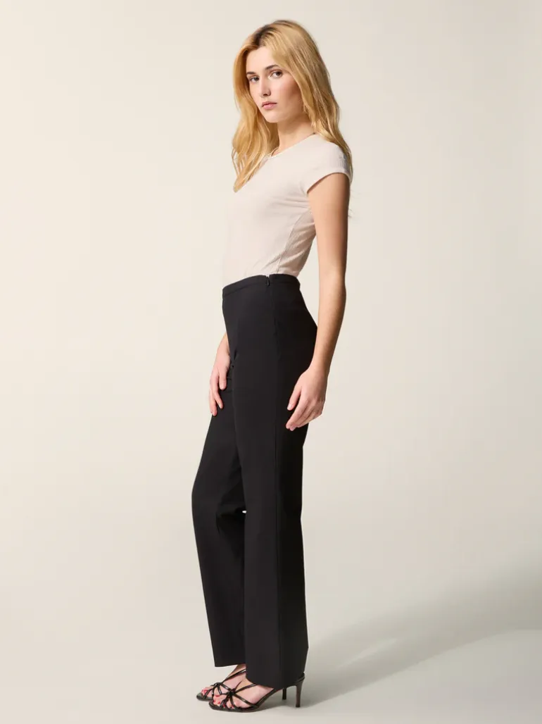 Pantalons>Rouje Pantalon ALEXIS UniNoir