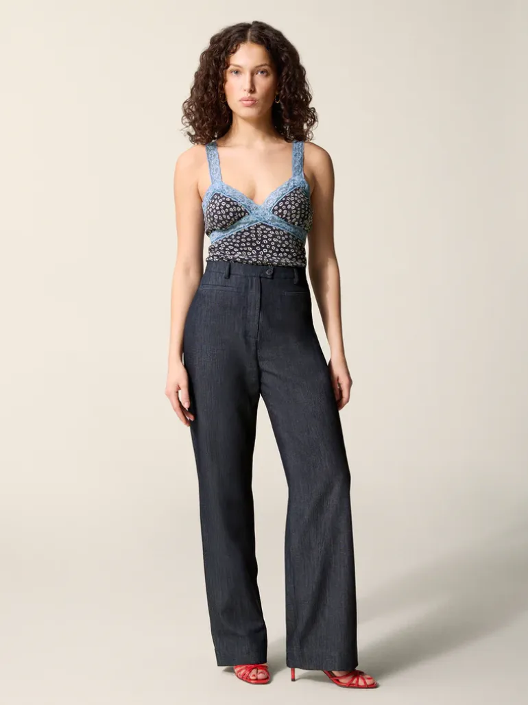 Pantalons>Rouje Pantalon PATRICIO DENIMINDIGO