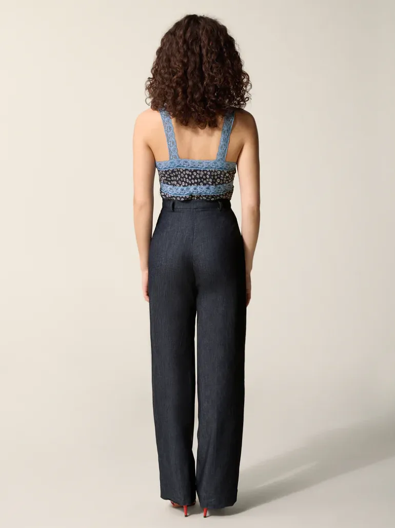 Pantalons>Rouje Pantalon PATRICIO DENIMINDIGO