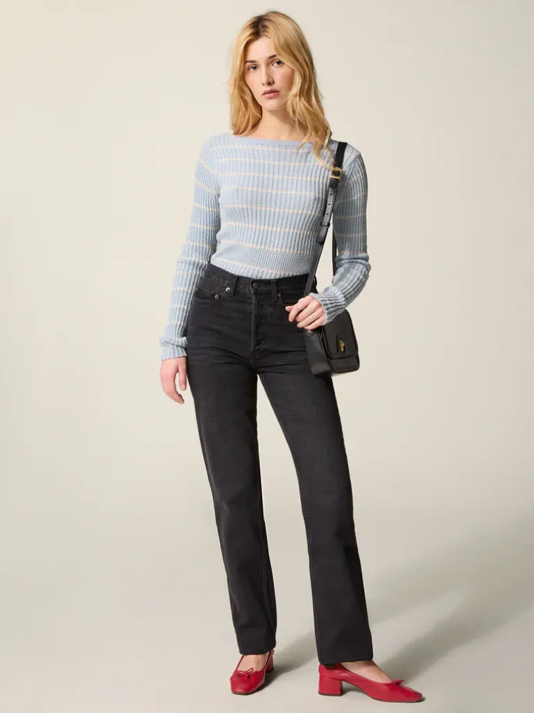Tops|Mailles>Rouje Pull ADELA RAYEBLEUCIEL