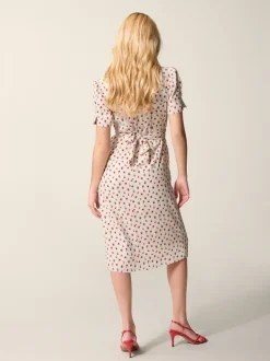 Robes>Rouje Robe ANAIS FLEURETTESAUVAGEECRU