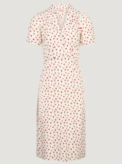 Robes>Rouje Robe ANAIS FLEURETTESAUVAGEECRU