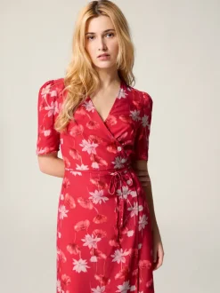 Robes>Rouje Robe GABIN CELESTINROUGE