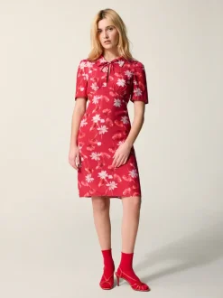 Robes>Rouje Robe SHEILA CELESTINROUGE
