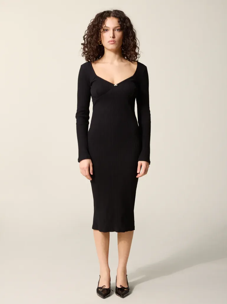 Robes>Rouje Robe TIMOTHEA UniNoir