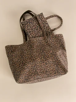 Sacs>Rouje Sac CABAS CrouteLéopard